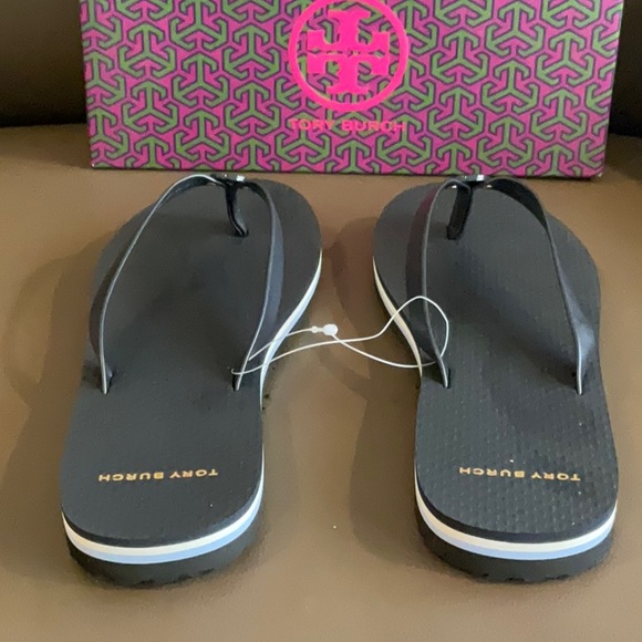 Tory Burch mini Minnie flip flop perfect navy - Picture 3 of 6